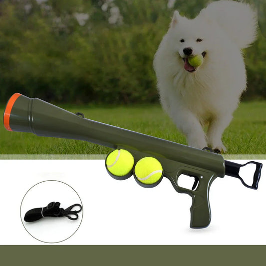 Durable Dog Ball Launcher for Outdoor Play – Telescoping Rod (62–143cm)