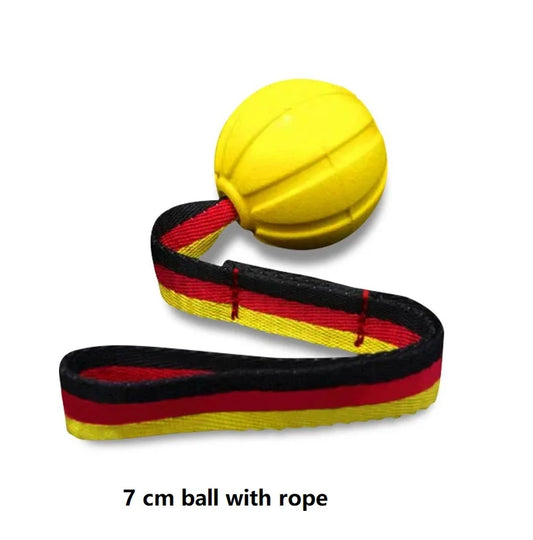Dog Rope Ball Toy – Durable EVA Floating Ball for Training & Play