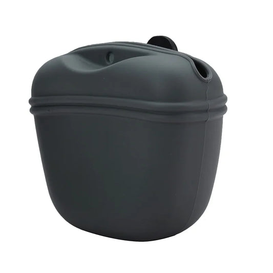 Silicone Dog Treat Bag – Portable Snack Pouch for Outdoor Training