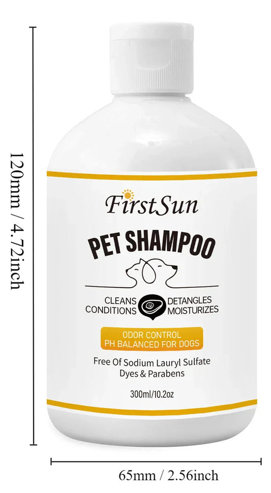 Gentle Pet Shampoo – Natural Odor-Eliminating Wash for Dogs and Cats