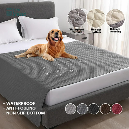 Anti-Leak & Non-Slip Pet Bed Cover – Waterproof Blanket for Dogs & Cats
