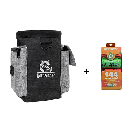 Dog Outdoor Training Bag – Multi-Functional Fanny Pack for Treats & Rewards
