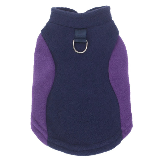 Fleece Vest Dog Sweater – Warm Pullover for Small & Medium Dogs