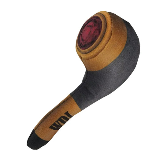 Plush Pipe Squeaky Dog Toy – Funny Interactive Toy for Stylish Pups