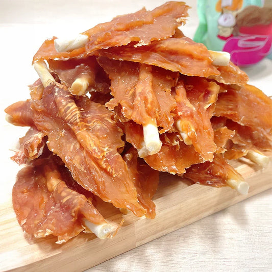 Rawhide Chicken Breast Dog Treats – 200g/400g Natural & Digestible