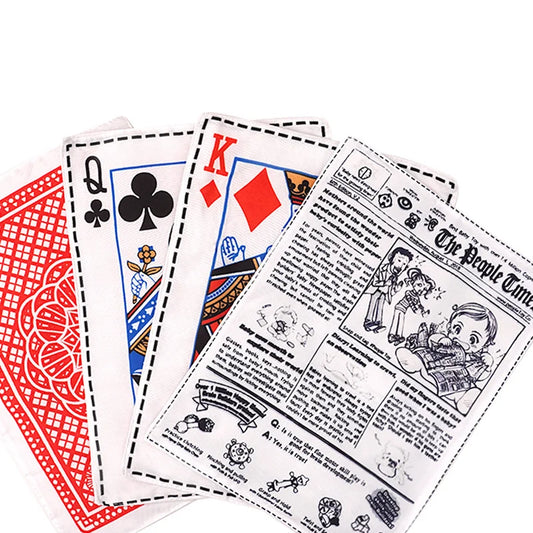 Playing Cards Squeaky Dog Toys – Fun Sound Toys for Small & Medium Dogs