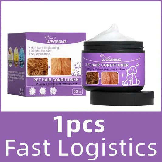 Pet Hair Conditioner – Softening Coat Balm for Dogs and Cats