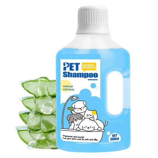 Pet Shower Gel – 500ml Gentle Bath Shampoo for Dogs and Cats