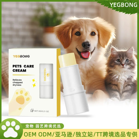 Yegbong Pet Paw Cream Stick – Moisturizing Care for Cats and Dogs
