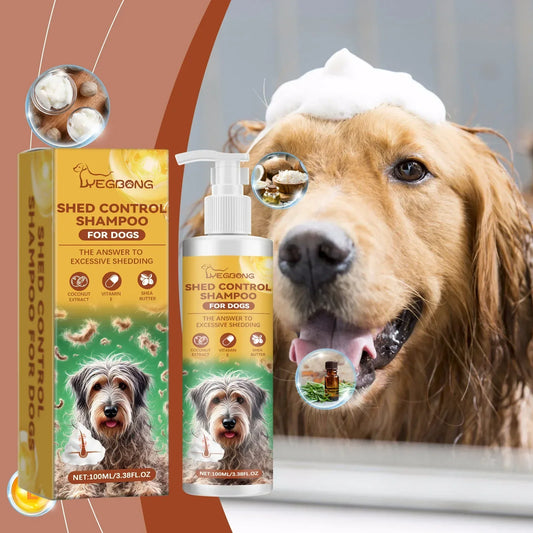 Pet Shampoo Essence – 100ml Mild Hair Softening Formula for Dogs