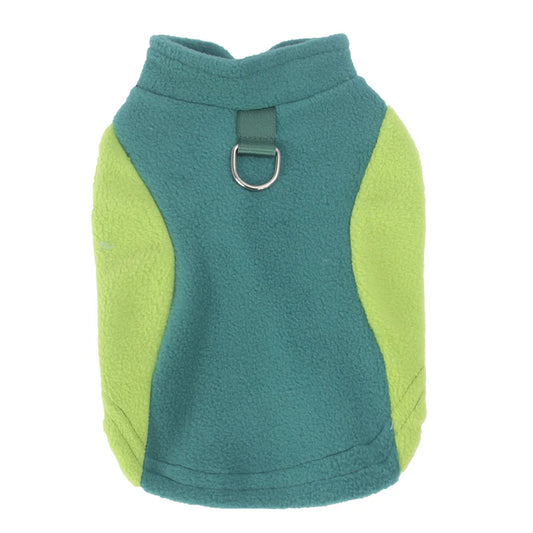 Fleece Vest Dog Sweater – Warm Pullover for Small & Medium Dogs
