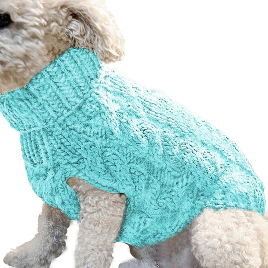 Small Pet Dog Sweater – Knitted Autumn Winter Comfort Wear