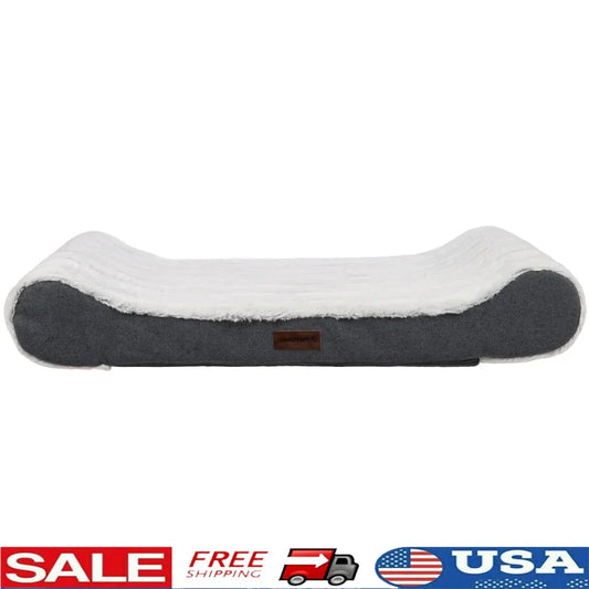 Orthopedic Contour Dog Bed – Ergonomic Support for Medium Breeds