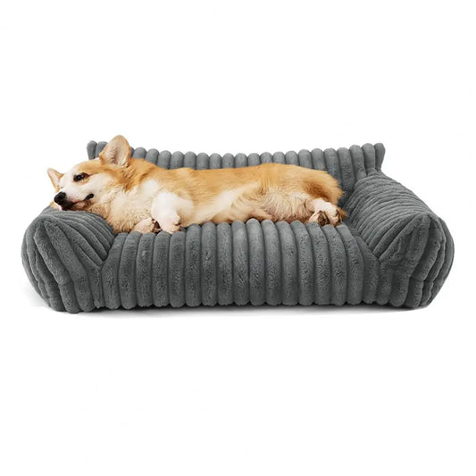 Orthopedic Pet Bed – Soft Memory Foam Sofa for Dogs & Cats