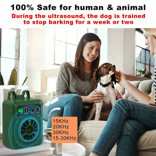 Anti-Barking Ultrasonic Device – Mini Automatic Dog Bark Control