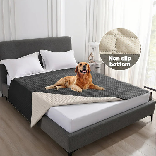 Anti-Leak & Non-Slip Pet Bed Cover – Waterproof Blanket for Dogs & Cats