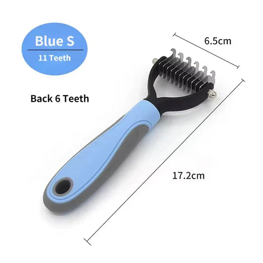 Professional Pet Deshedding Brush – Grooming Tool for Dogs and Cats