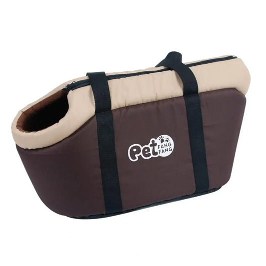 Soft-Sided Pet Carrier Tote – Adjustable Fabric Bag for Travel