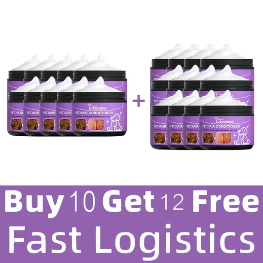 Pet Hair Conditioner – Softening Coat Balm for Dogs and Cats