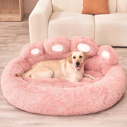 Fluffy Dog Bed – Cozy Sofa Basket for Dogs & Cats
