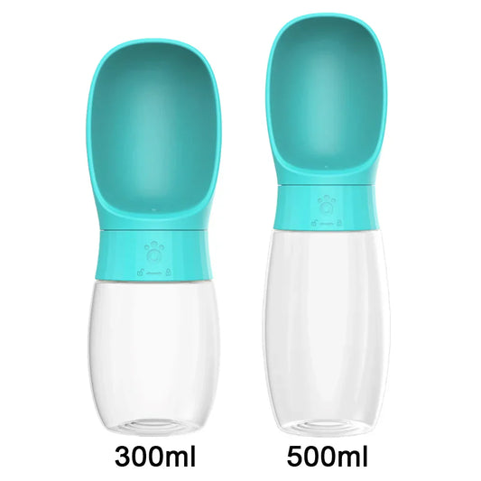 500ml Large Capacity Dog Water Bottle – Portable Travel Dispenser Cup